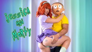 RICK & MORTY - 'Morty Finally Gets to Fuck Jessica and Cum All Over Her Face!'