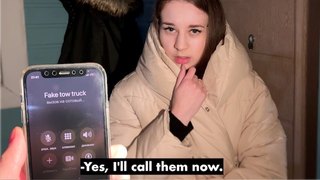 -Can you call a tow truck? My car broke down.