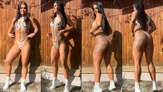 Я подметал листья на улице, а потом захотел трахнуться, и моя киска начала течь