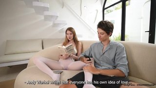 La belle-sœur coquine baisée avant son rencard Tinder et recouverte de sperme sur le visage